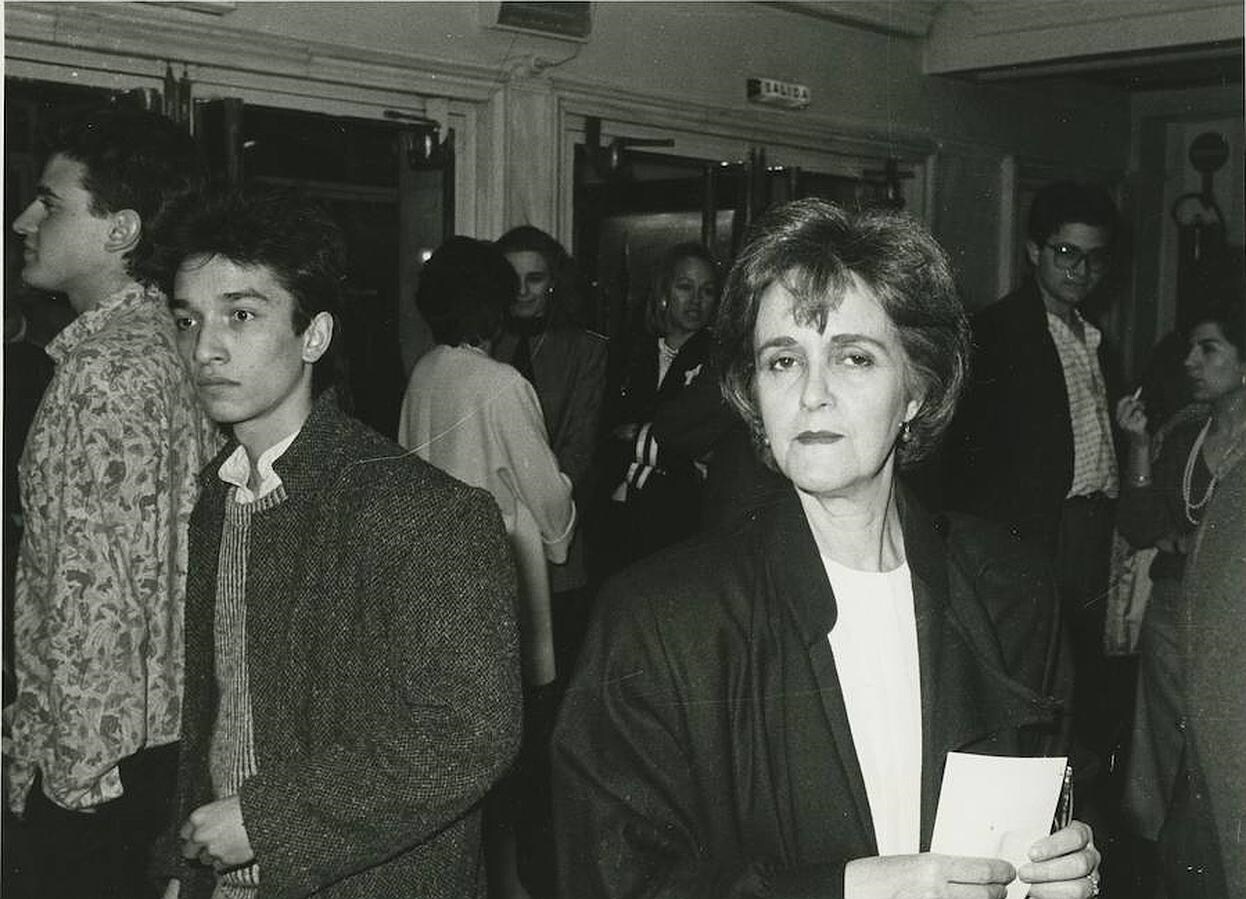 La actriz en una fotografía de archivo de 1990