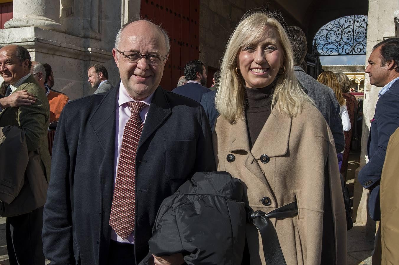 Piedad María Parejo-Merino junto a su esposo, Juan José Pretel