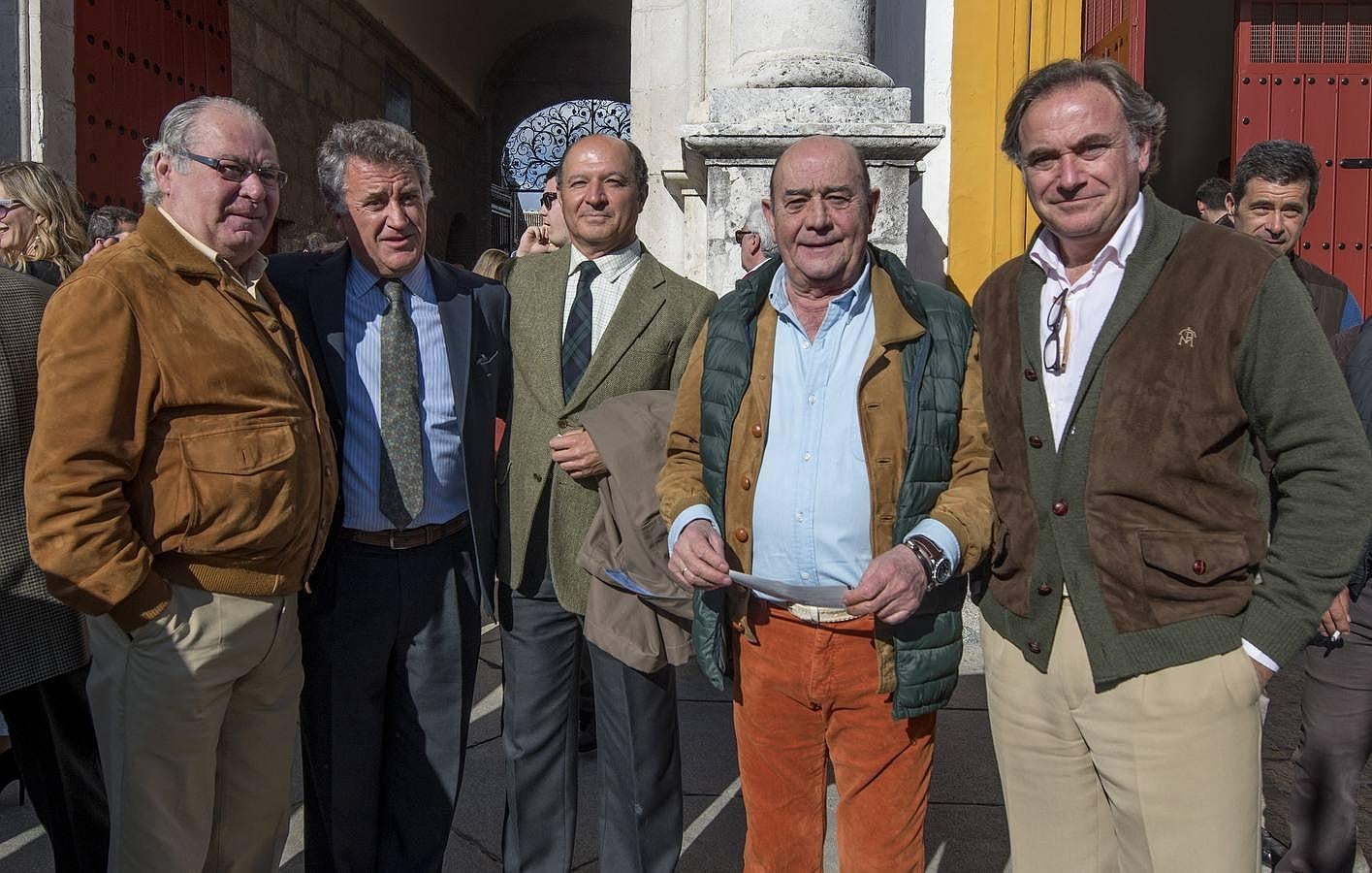 Luis Cordero, Javier Jiménez, Íñigo Benjumea, Ventura Charro y Emilio Jiménez