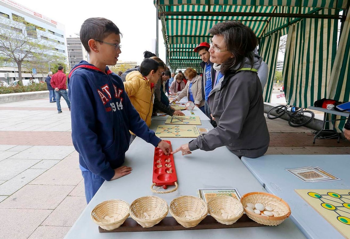 Matemáticas en la calle, en imágenes