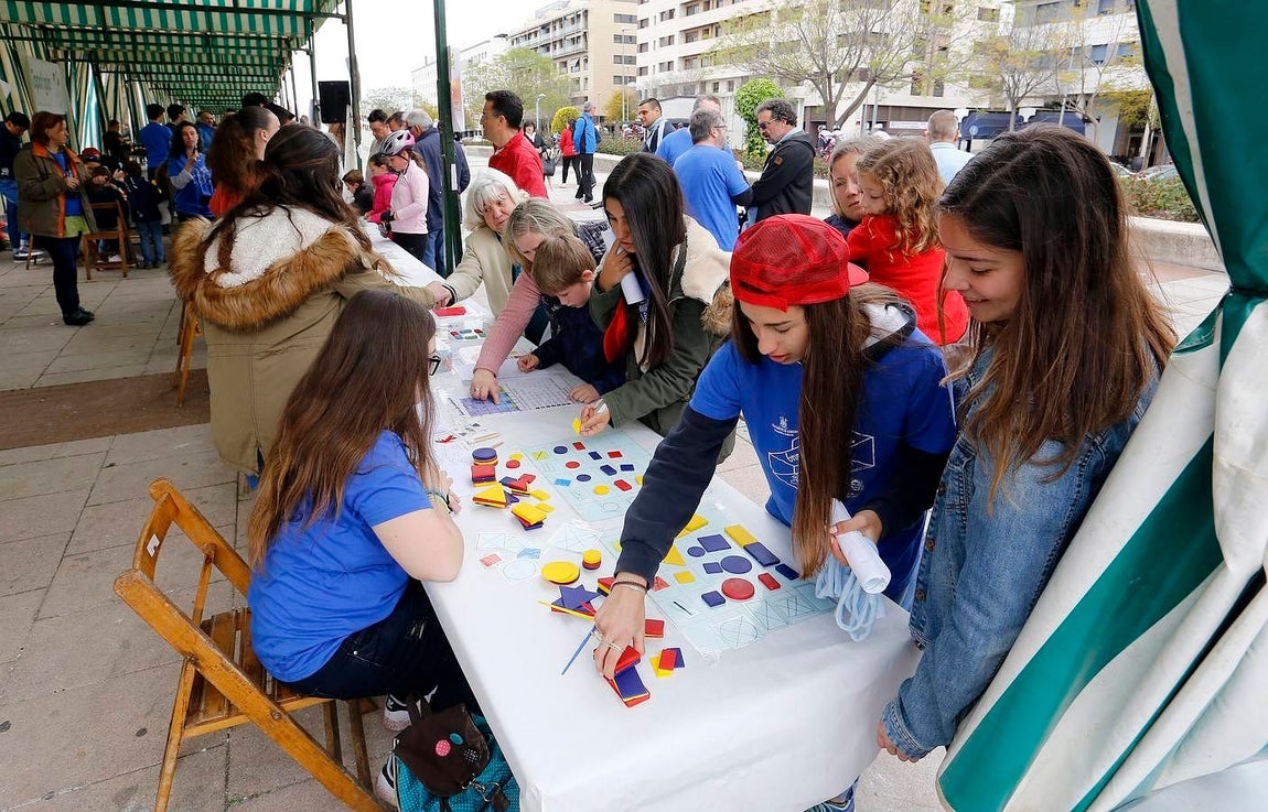 Matemáticas en la calle, en imágenes