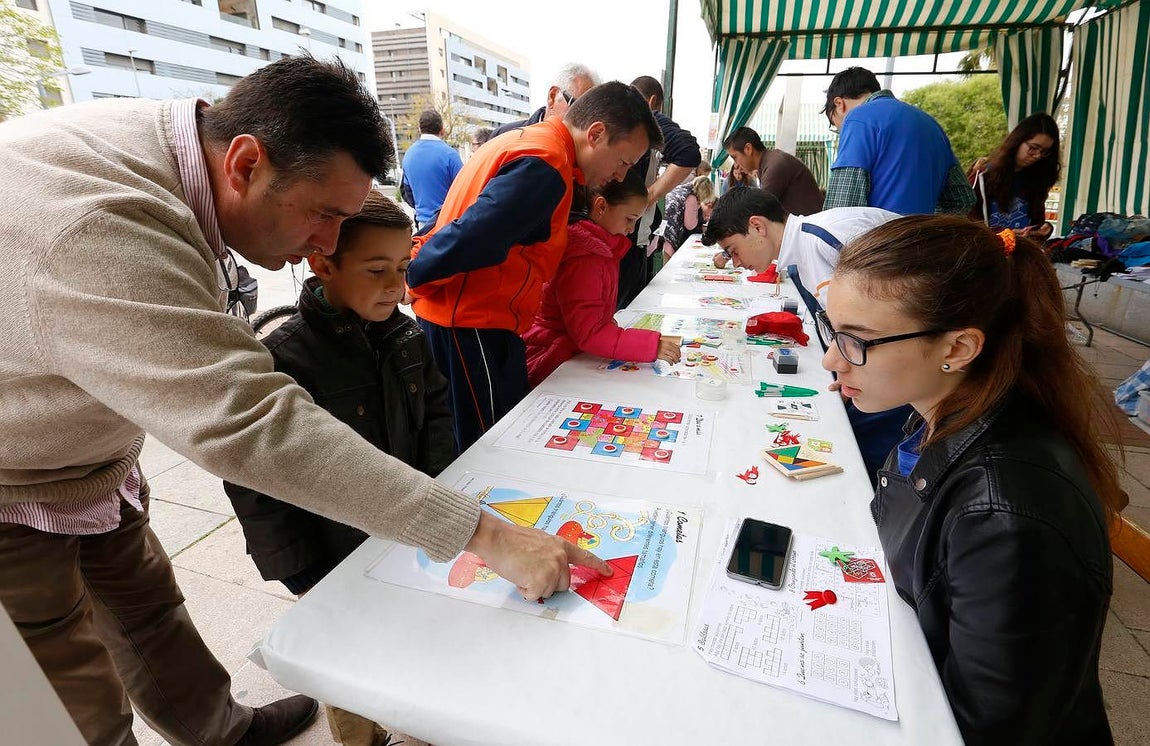 Matemáticas en la calle, en imágenes