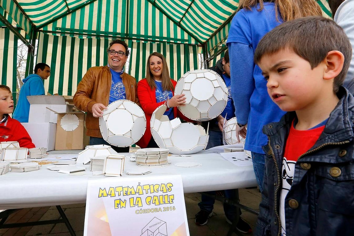 Matemáticas en la calle, en imágenes