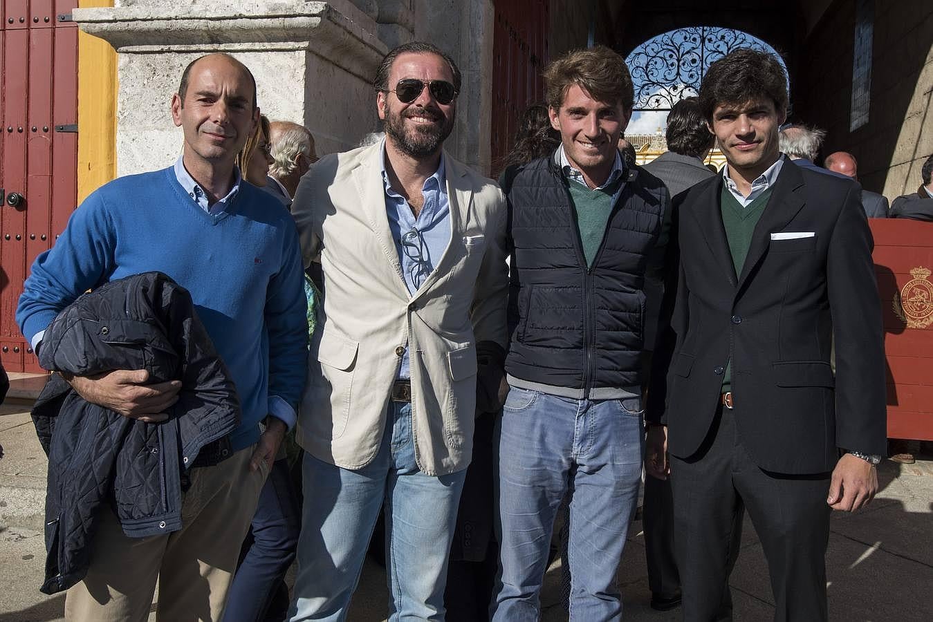 Santi Acevedo, Alberto de la Peña, Alfonso Cadaval y Pablo Aguado