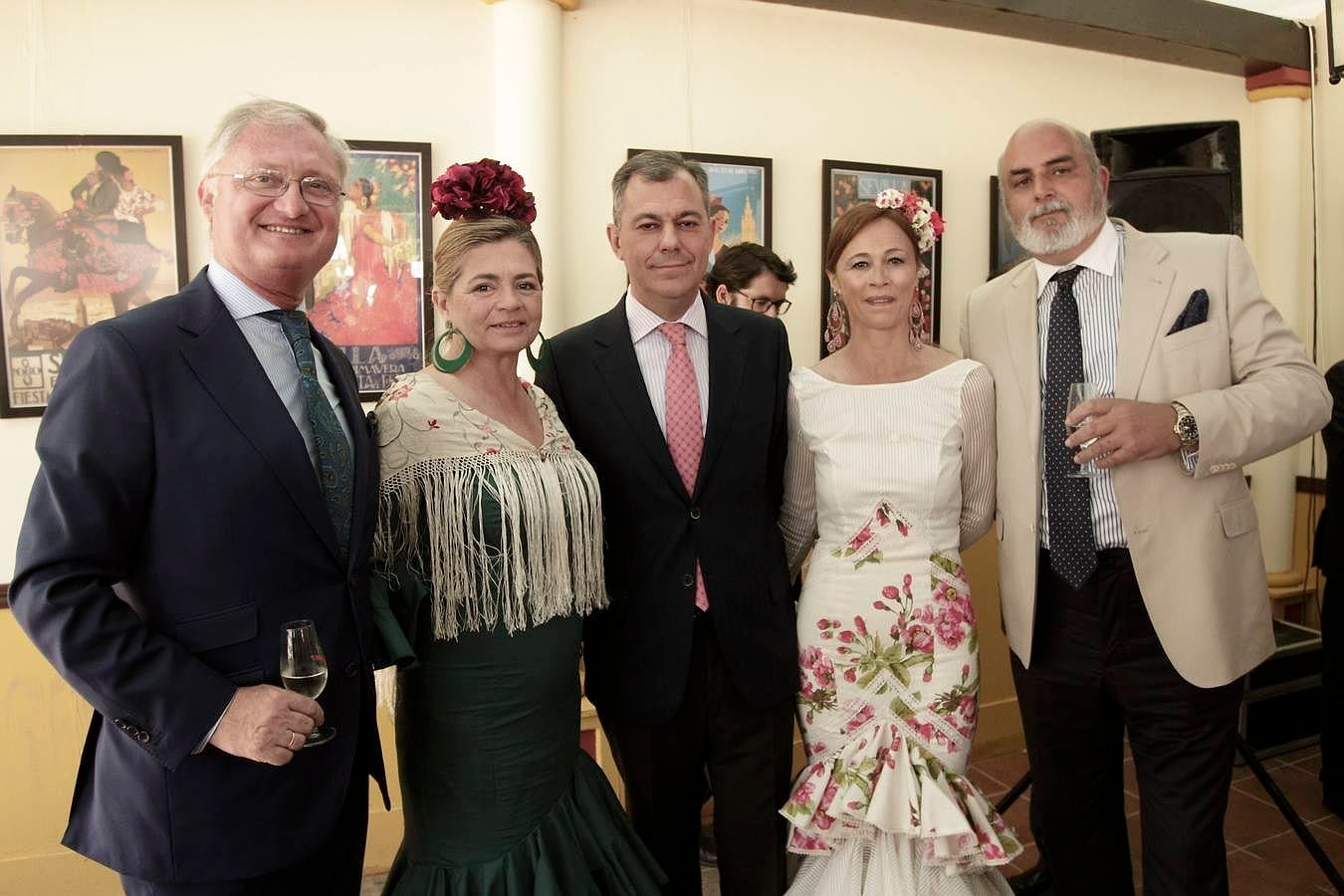 Joaquín López-Sáez, Mercedes Riba, José Luis Sanz, Beatriz Muñoz, Miguel Alemany