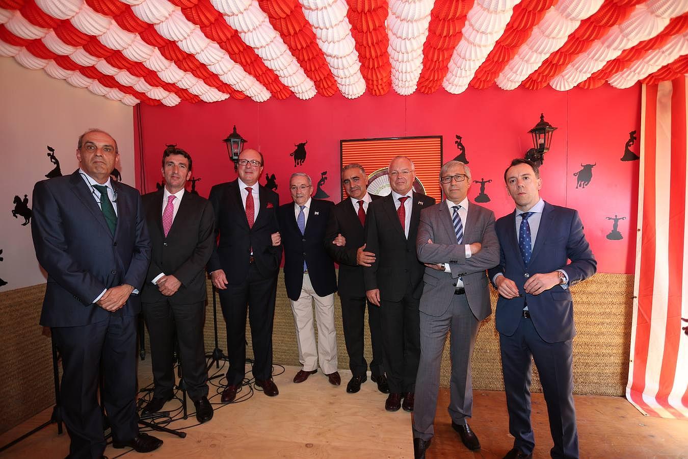 Antonio Silva, Javier Lumbreras, Manuel Quero, Francisco Fernández, Luis Marín, José Manuel Martínez, Nicolás Suárez-Cantón