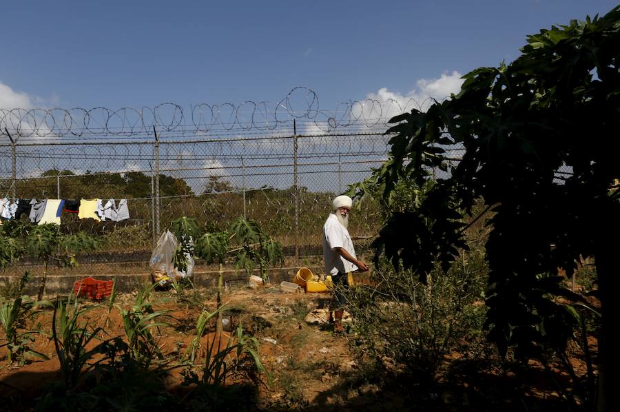 Un preso en la prisión de «La Joya». 