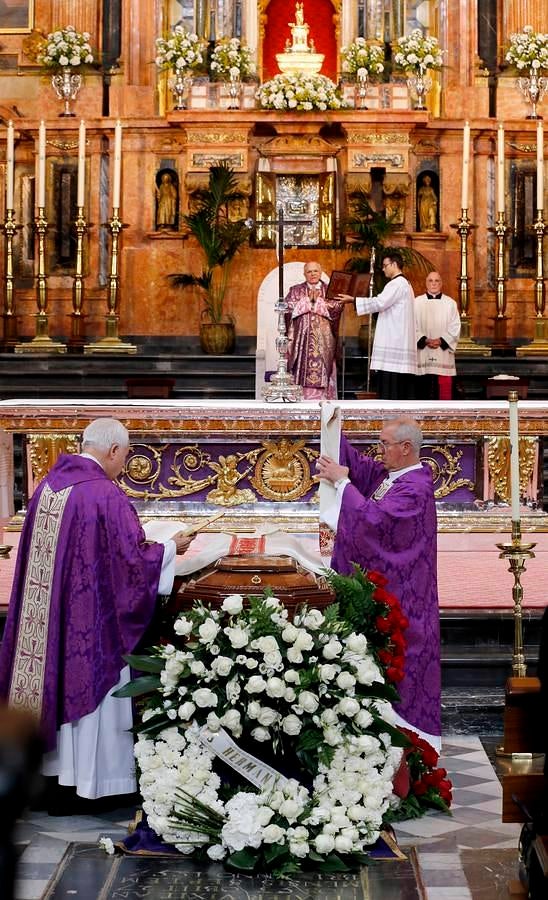 El funeral de Miguel Castillejo, en imágenes