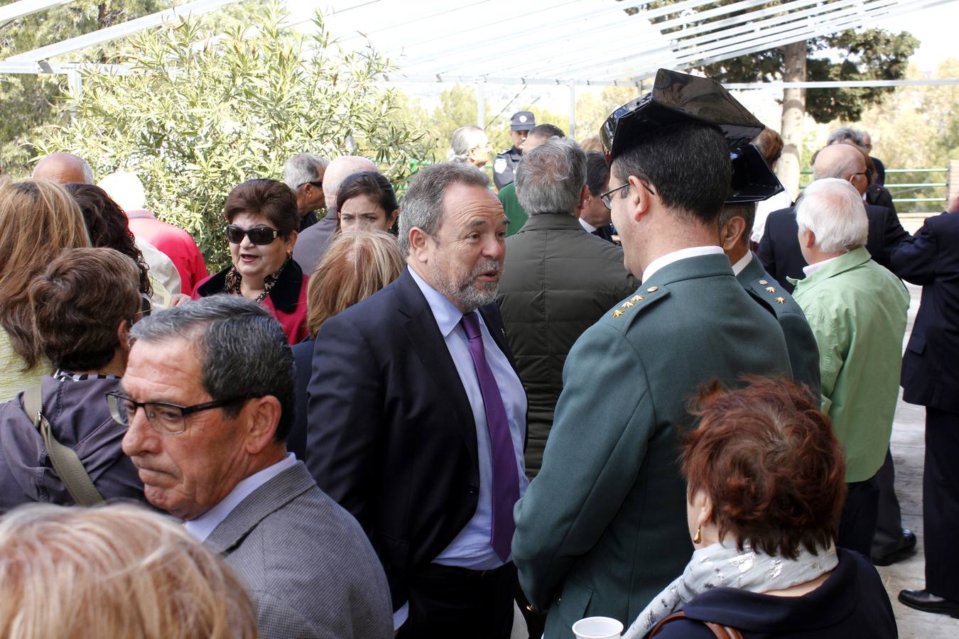 El senador Jesús Labrador, portavoz municipal del PP, asistió también a la romería. 