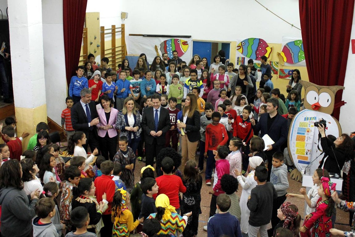Los alumnos del colegio Jamie de Foxá celebran el Día del Libro
