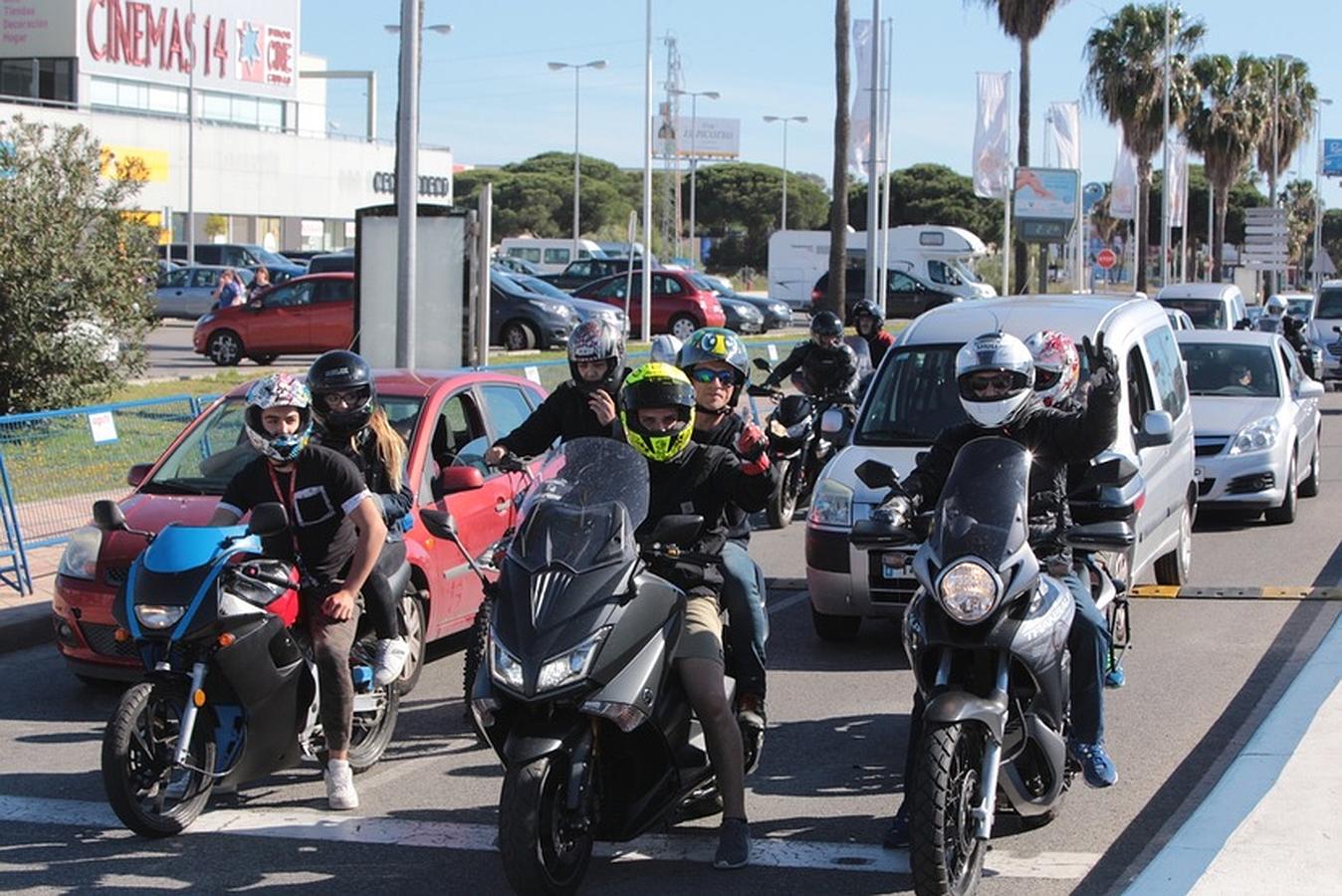 Las motos toman El Puerto