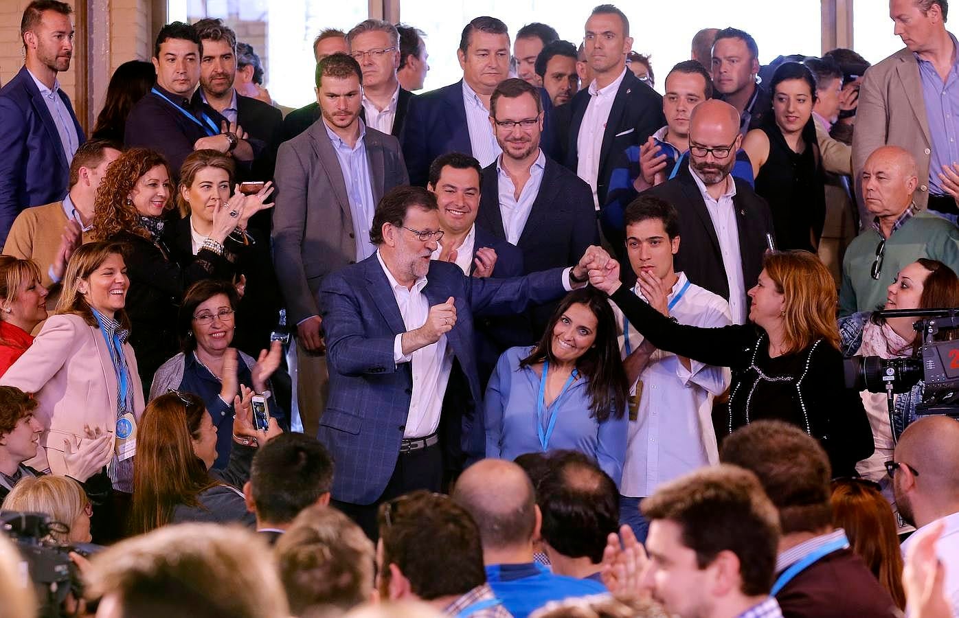 En imágenes, el paso de Mariano Rajoy por Córdoba