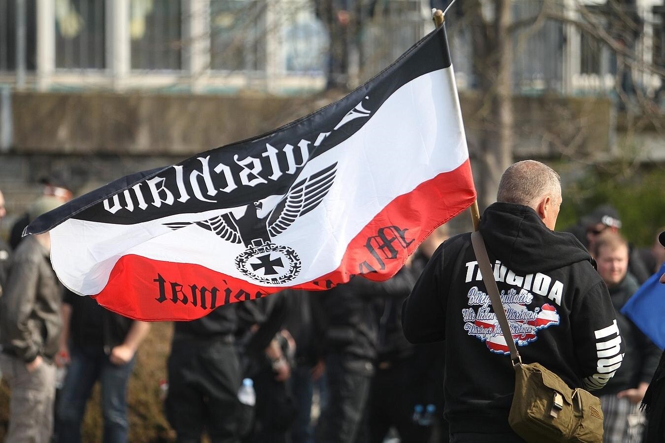 Plauen, Alemania, ha sido otra de las ciudades que ha visto manifestaciones