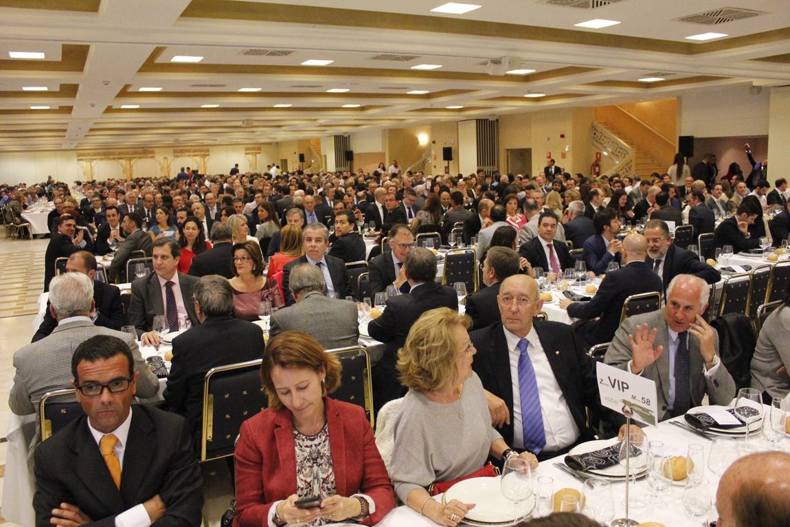 La cena de la Caja Rural, en imágenes