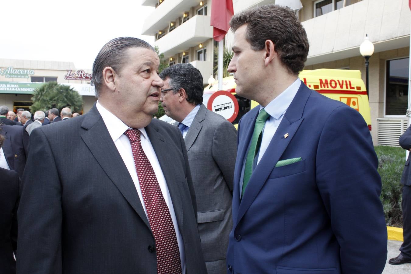 El presidente de las Corte, Jesús Fernández Vaquero. 