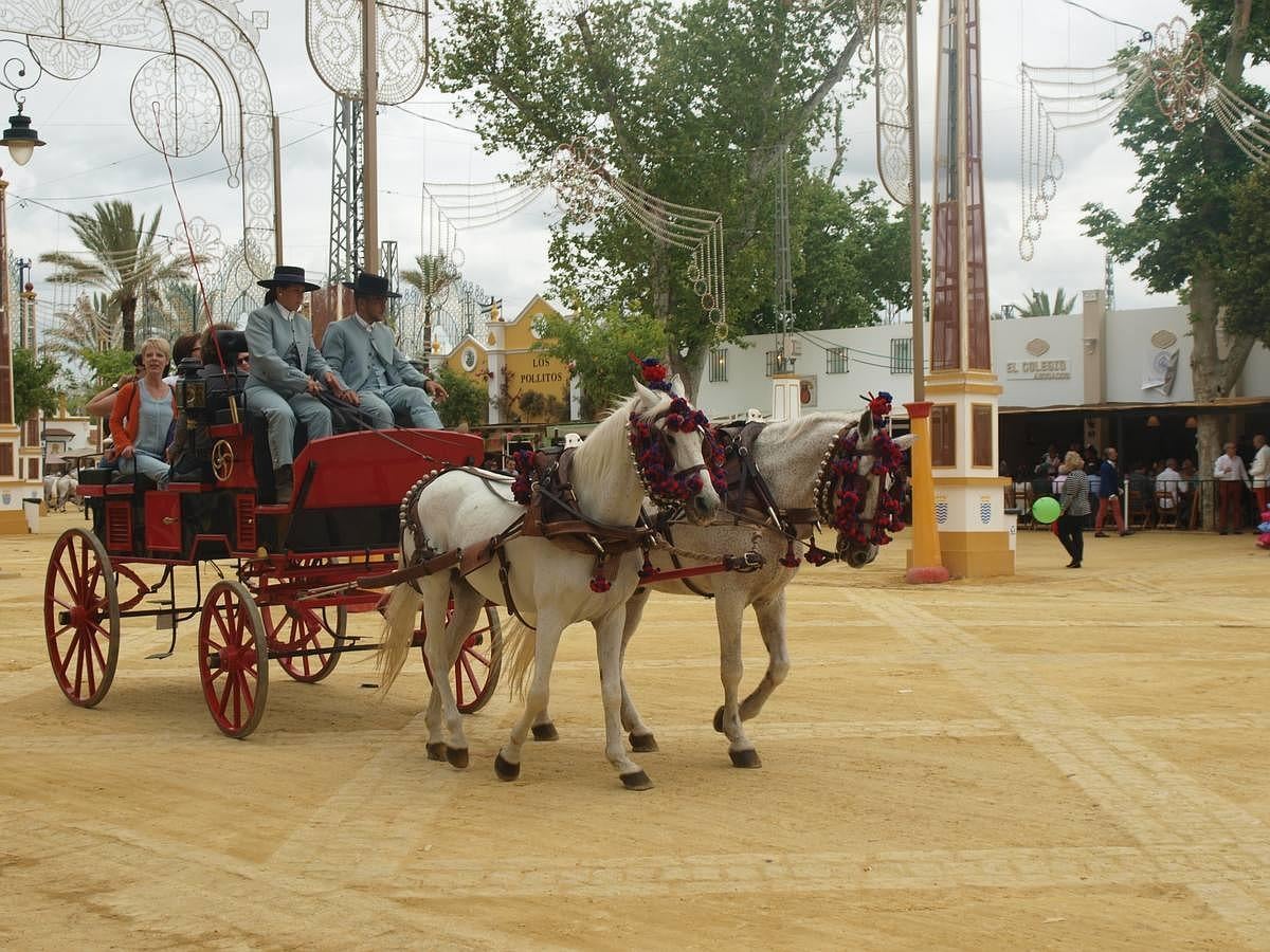 Ambiente en el recinto ferial