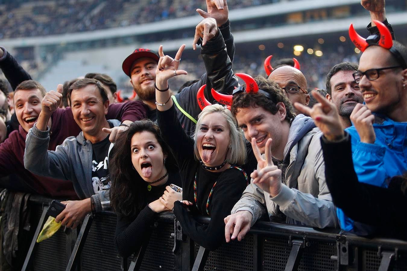 El concierto de AC/DC, en imágenes