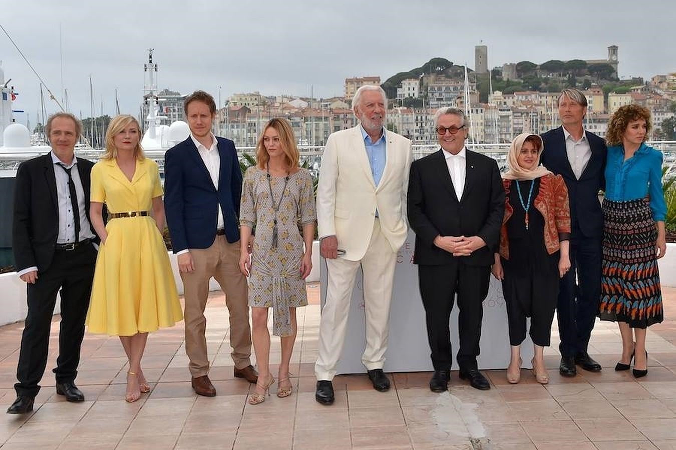 Todos los miembros del jurado dE la 69º edición del Festival de Cine Internacional de Cannes. REUTERS