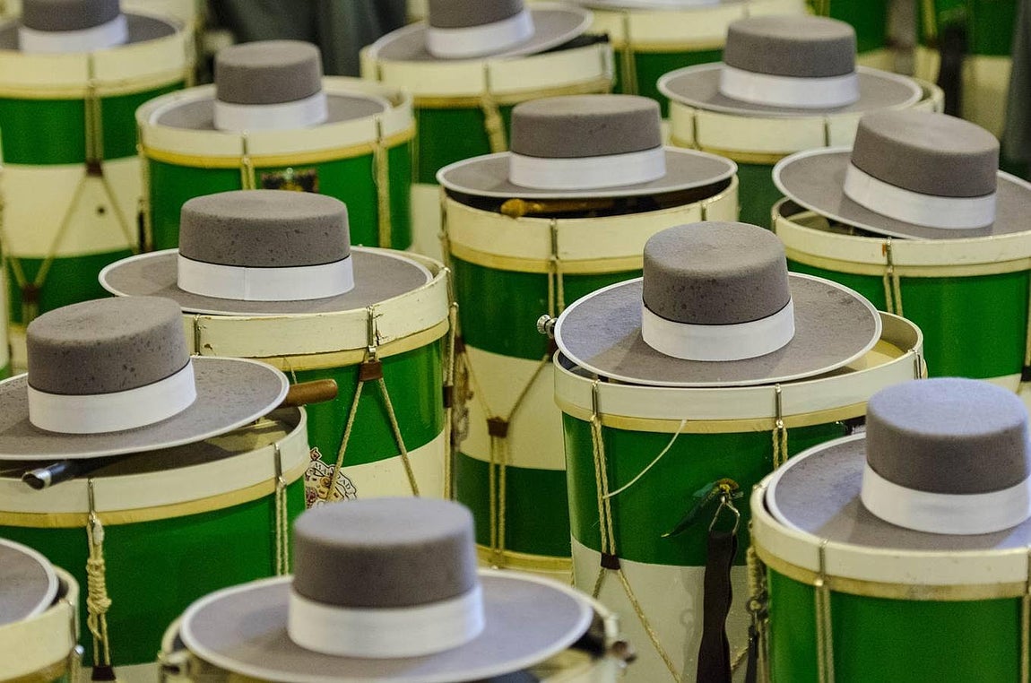 Las horas previas a la salida de la Virgen del Rocío