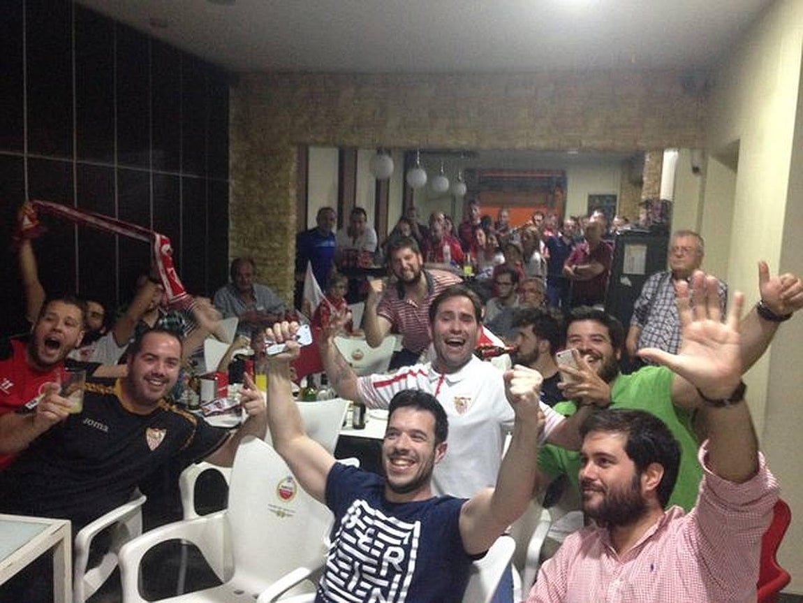 Así celebraron los lectores de ABC la quinta Liga Europa del Sevilla FC