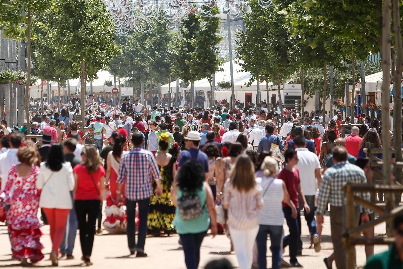 El primer sábado de la Feria de Córdoba, en imágenes