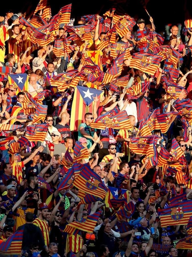 En imágenes: la afición se vuelca con sus equipos en la final de la Copa del Rey