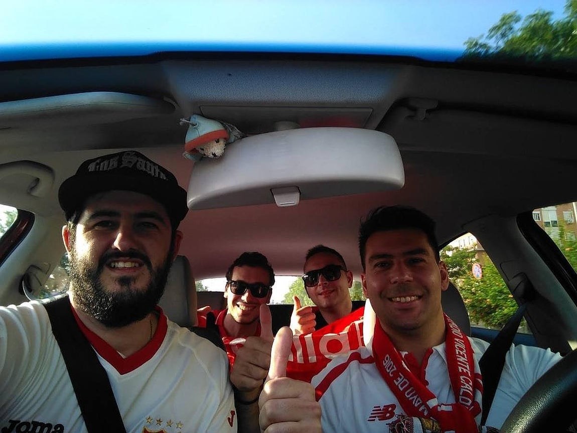 #UnaSemanaLlenaDeOrgullo: sevillistas por Madrid