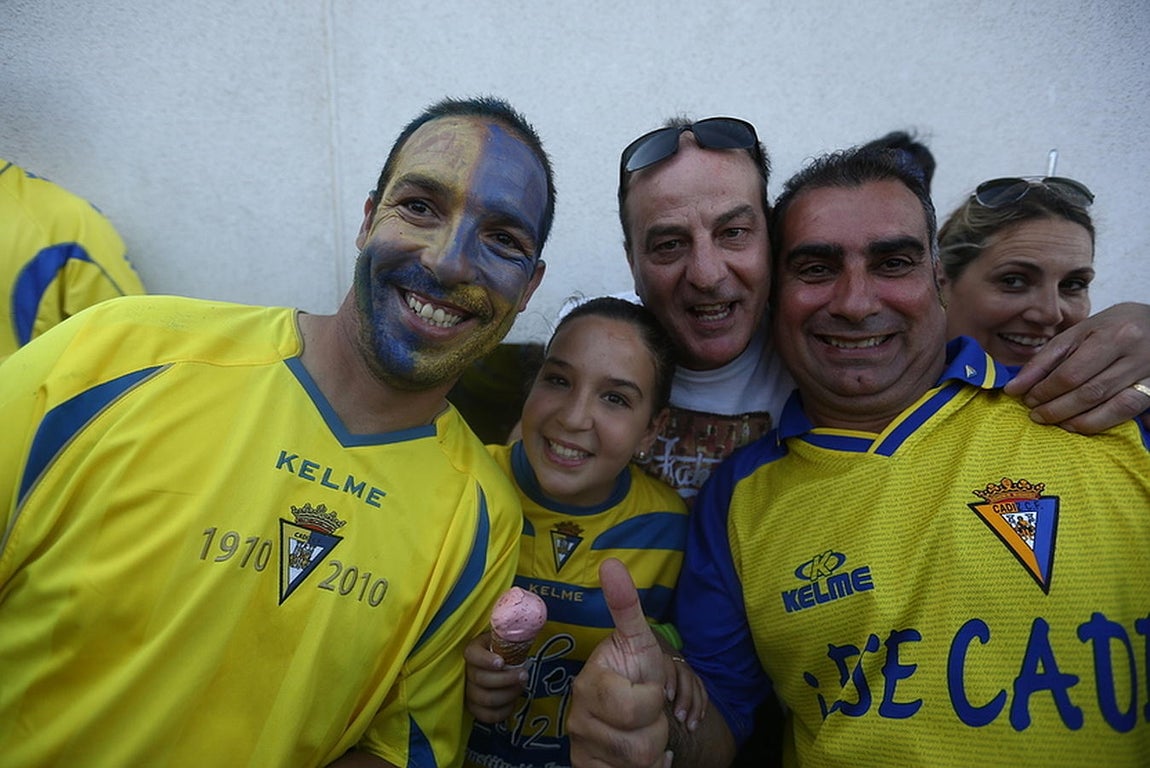 Así fue la bienvenida al Cádiz