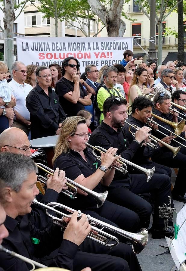 La ROSS denuncia sus penuarias económicas en plena Plaza Nueva