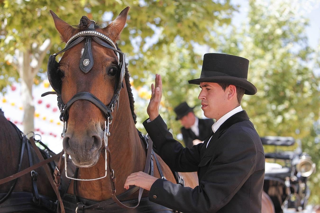 En imágenes, el ambiente del miércoles de la Feria de Córdoba