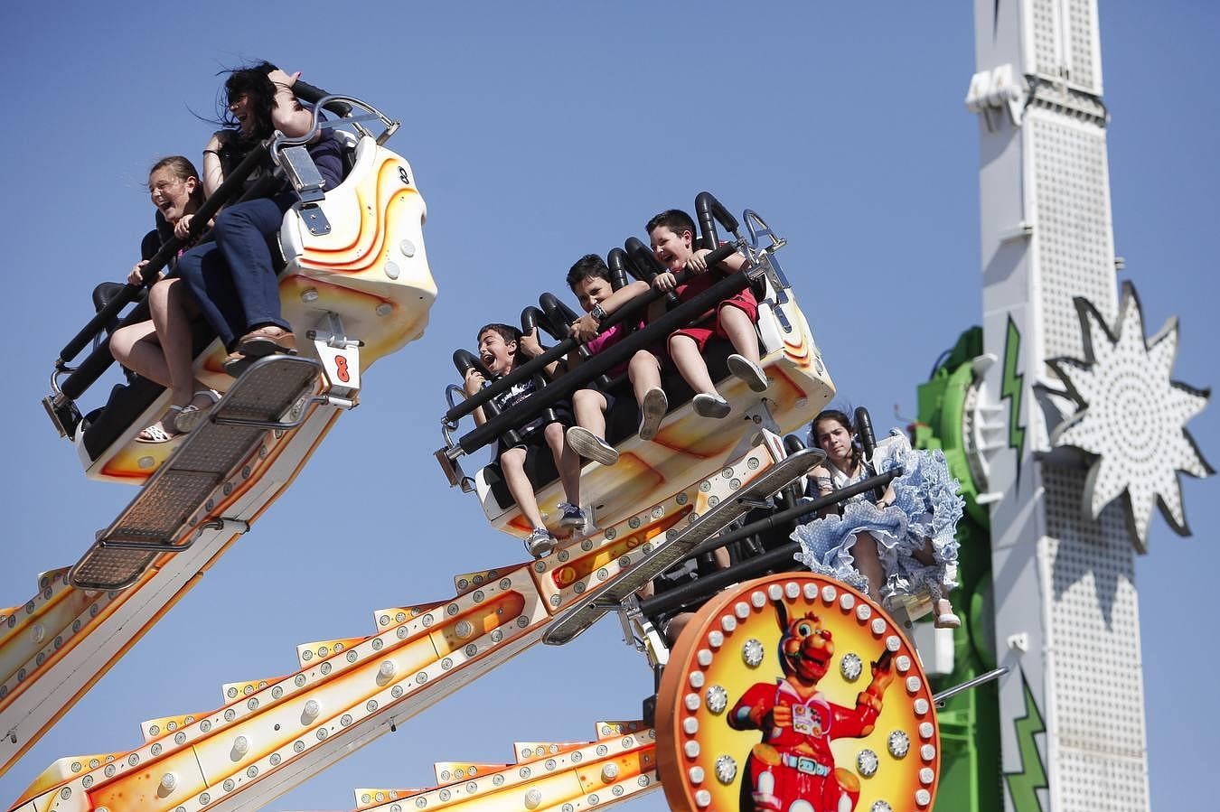 En imágenes, el ambiente del miércoles de la Feria de Córdoba