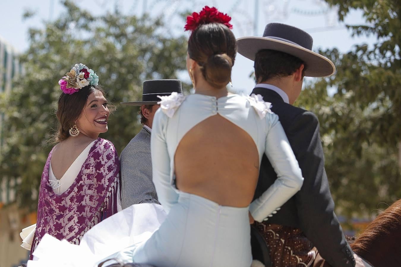 En imágenes, el ambiente del miércoles de la Feria de Córdoba