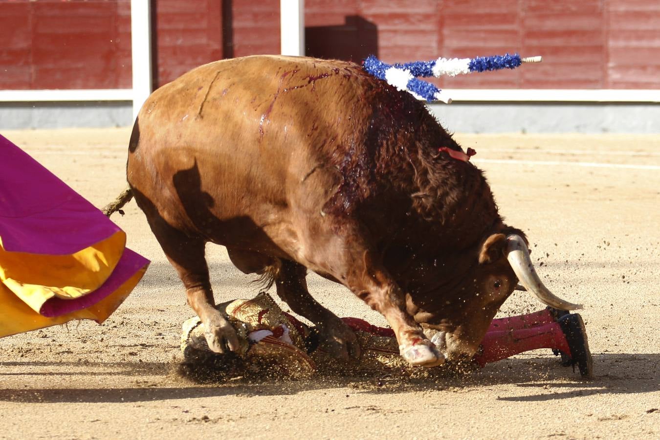 Secuencia de la espeluznante voltereta de Padilla en Las Ventas