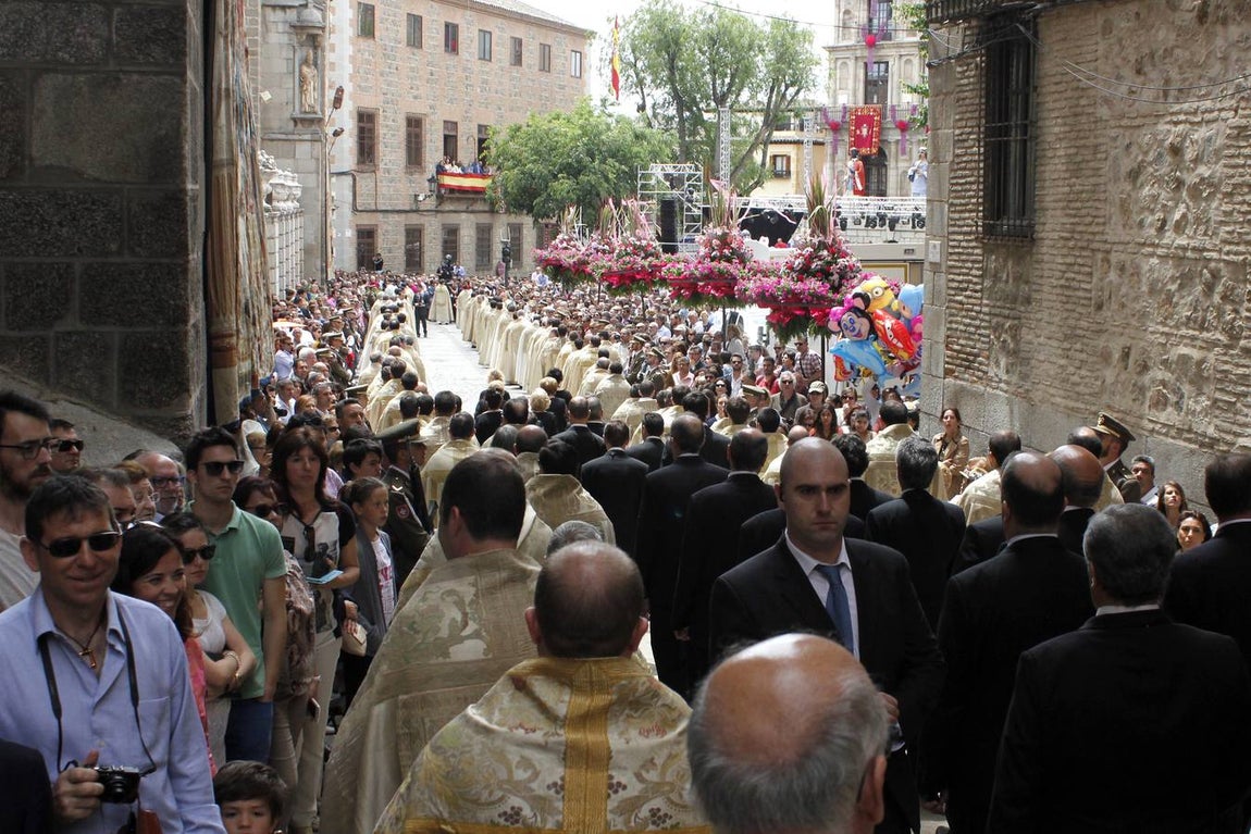 La procesión del Corpus, en imágenes