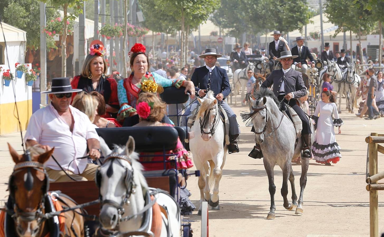 La Feria de Córdoba desde la grupa de un caballo