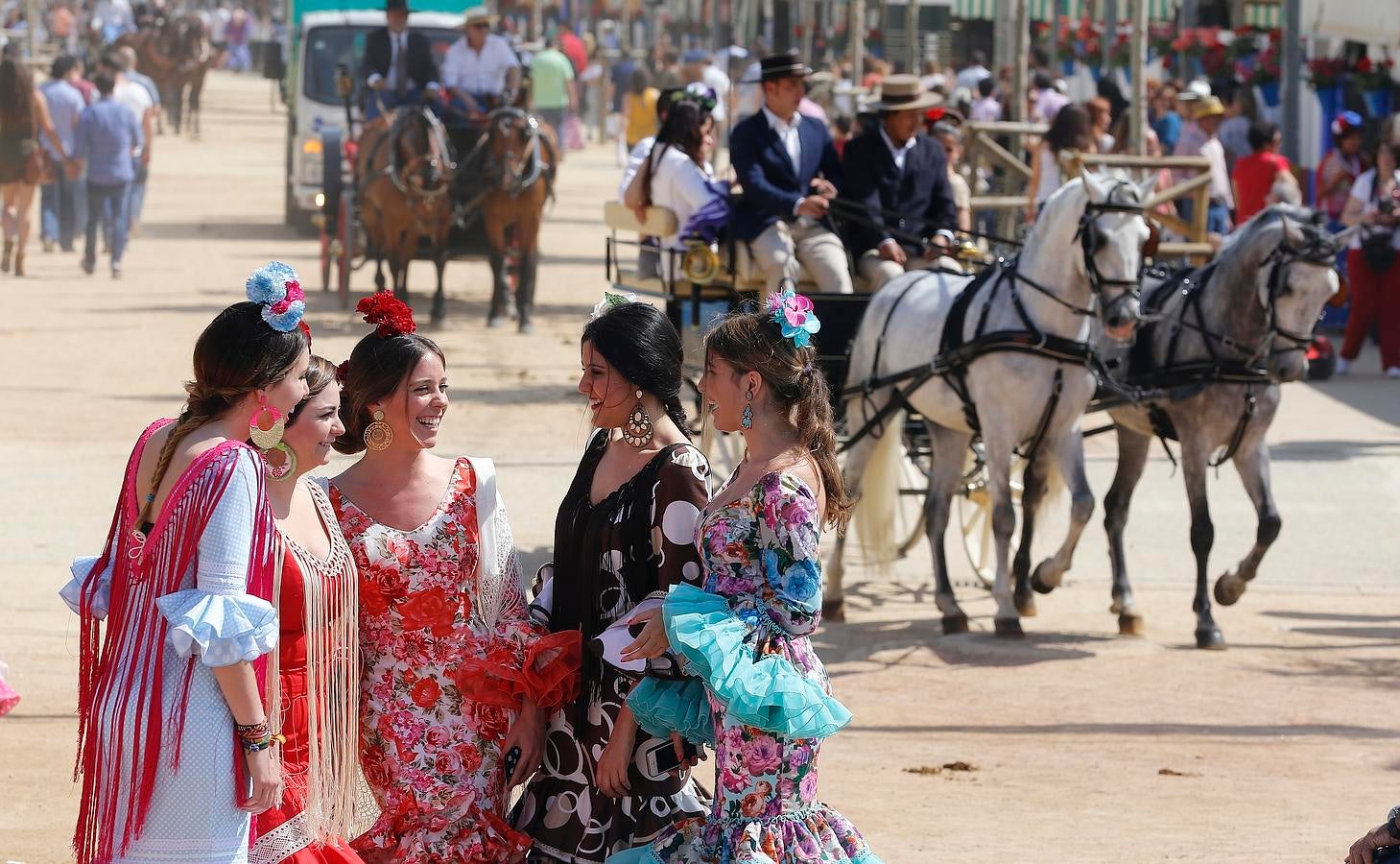 La Feria de Córdoba desde la grupa de un caballo