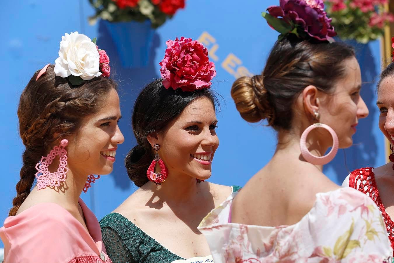 En imágenes, un jueves de Feria de sonrisas brillantes