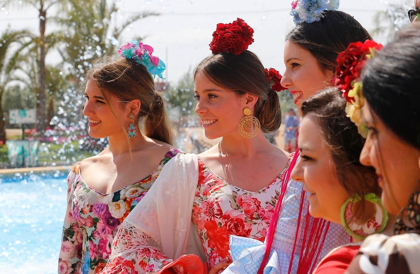 En imágenes, un jueves de Feria de sonrisas brillantes