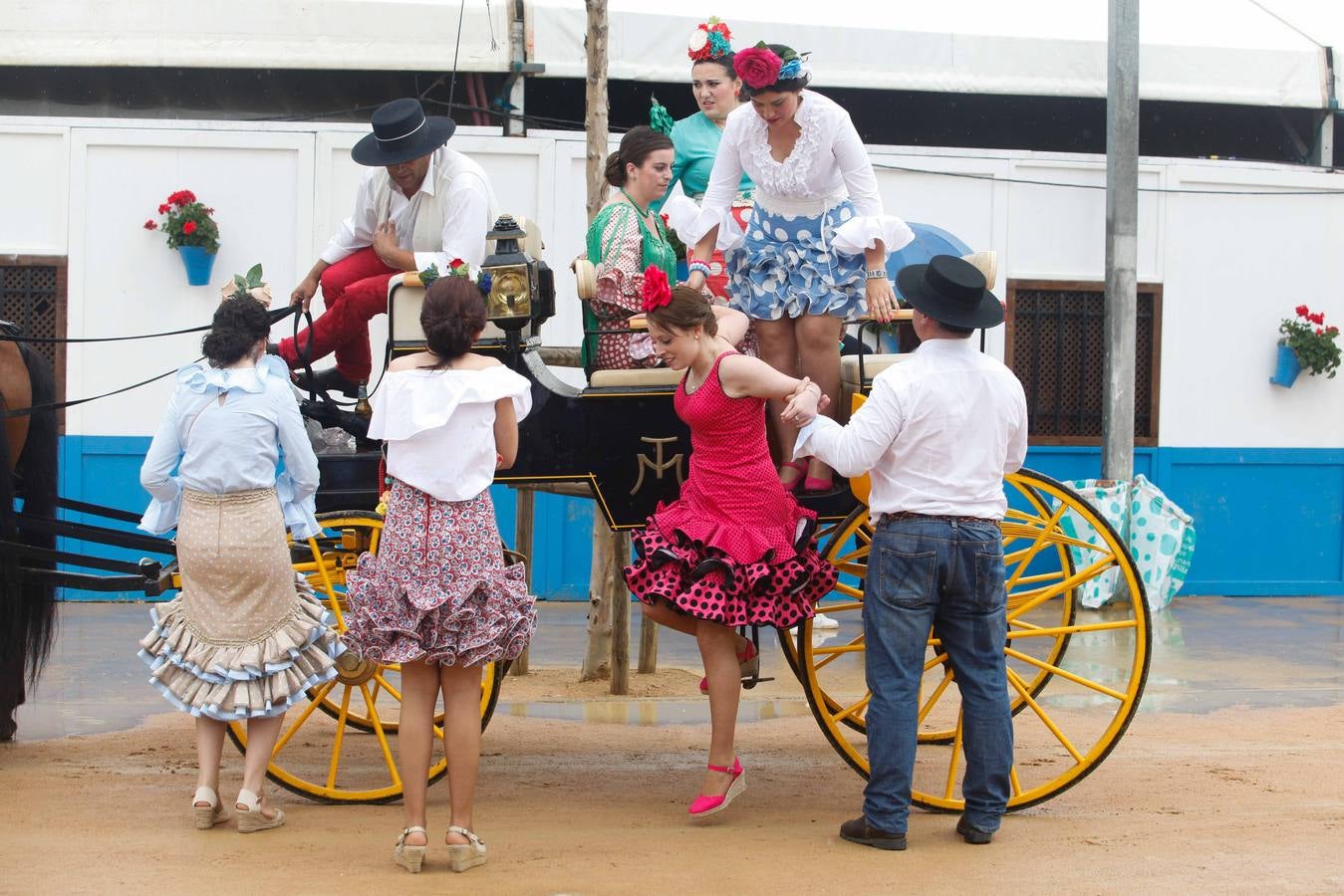 Estampas para la despedida de la Feria de Córdoba