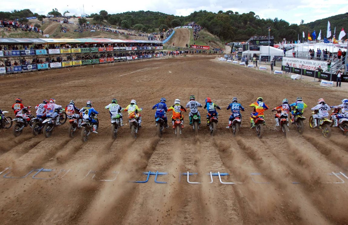 Salida de una de las mangas. 