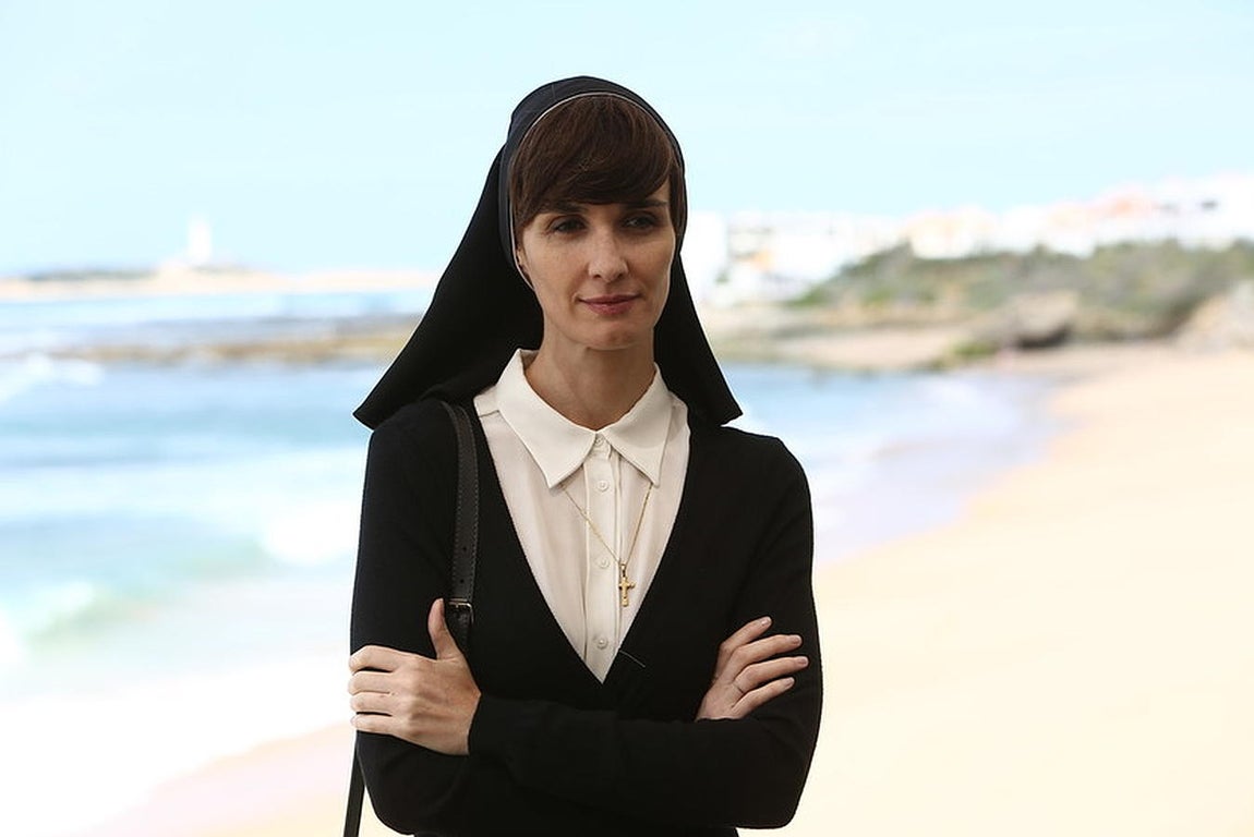 Rodaje en Los Caños de la serie de Telecinco &#039;Perdóname Señor&#039;