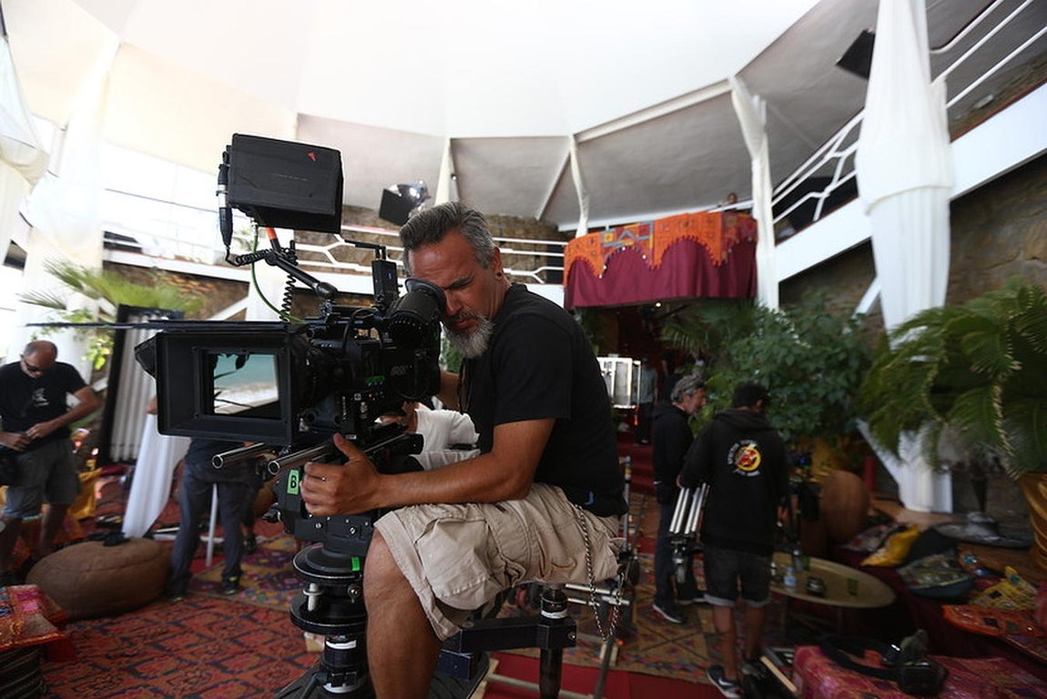 Rodaje en Los Caños de la serie de Telecinco &#039;Perdóname Señor&#039;