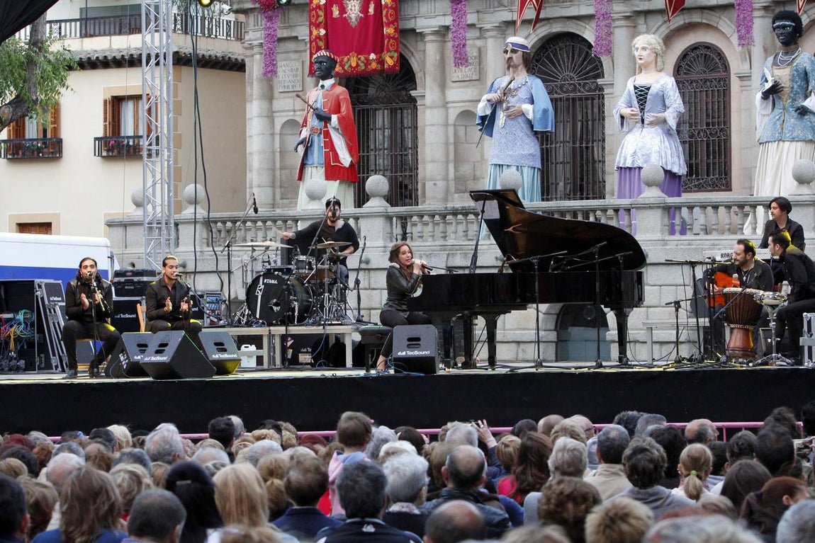El concierto de María Toledo, en imágenes