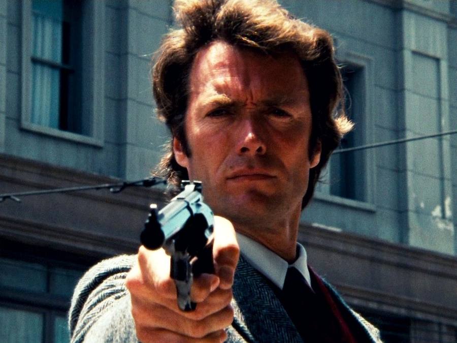 Clint Eastwood en «Harry el sucio». 