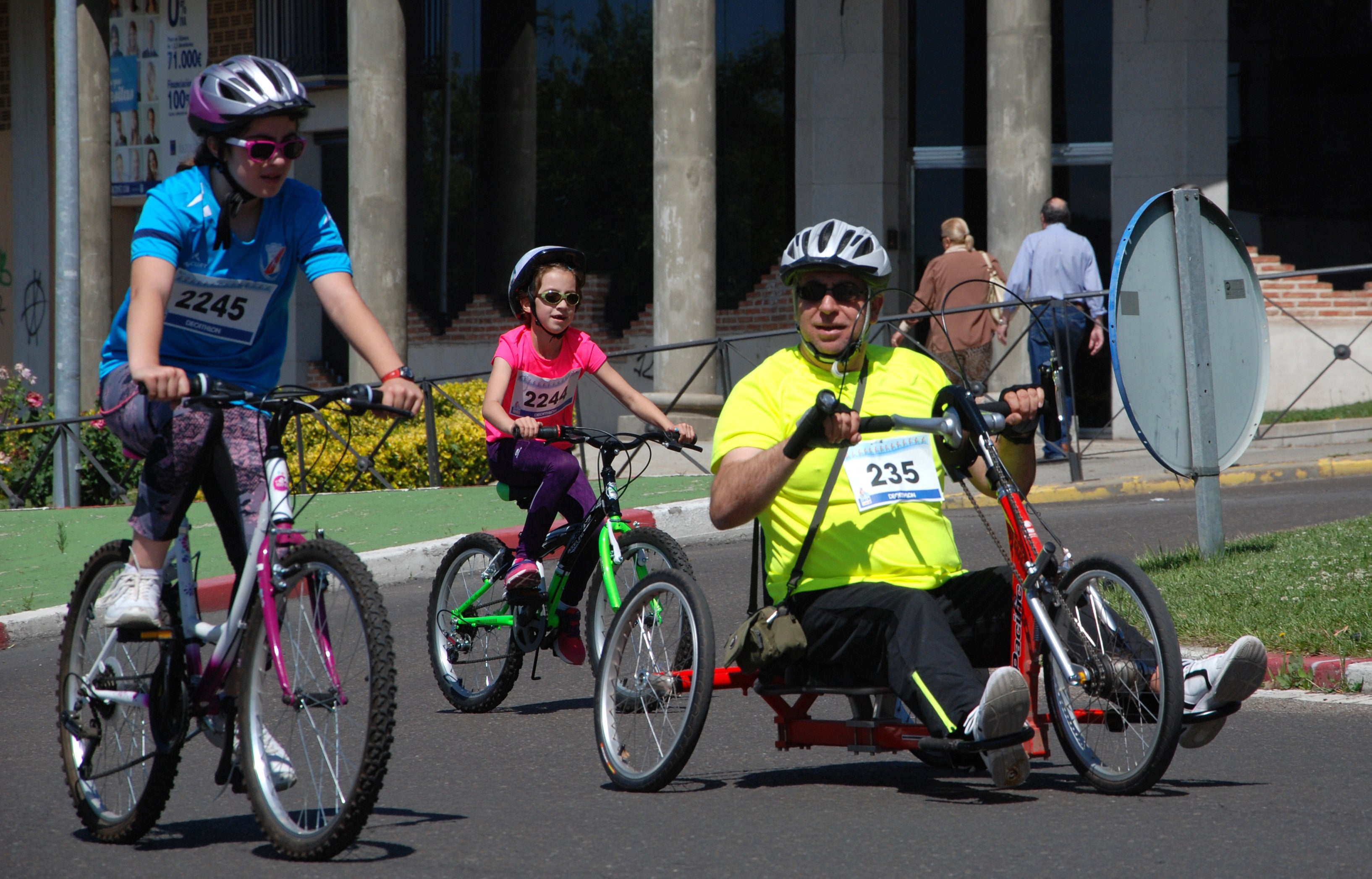 Gran respuesta en el Día de la Bicicleta