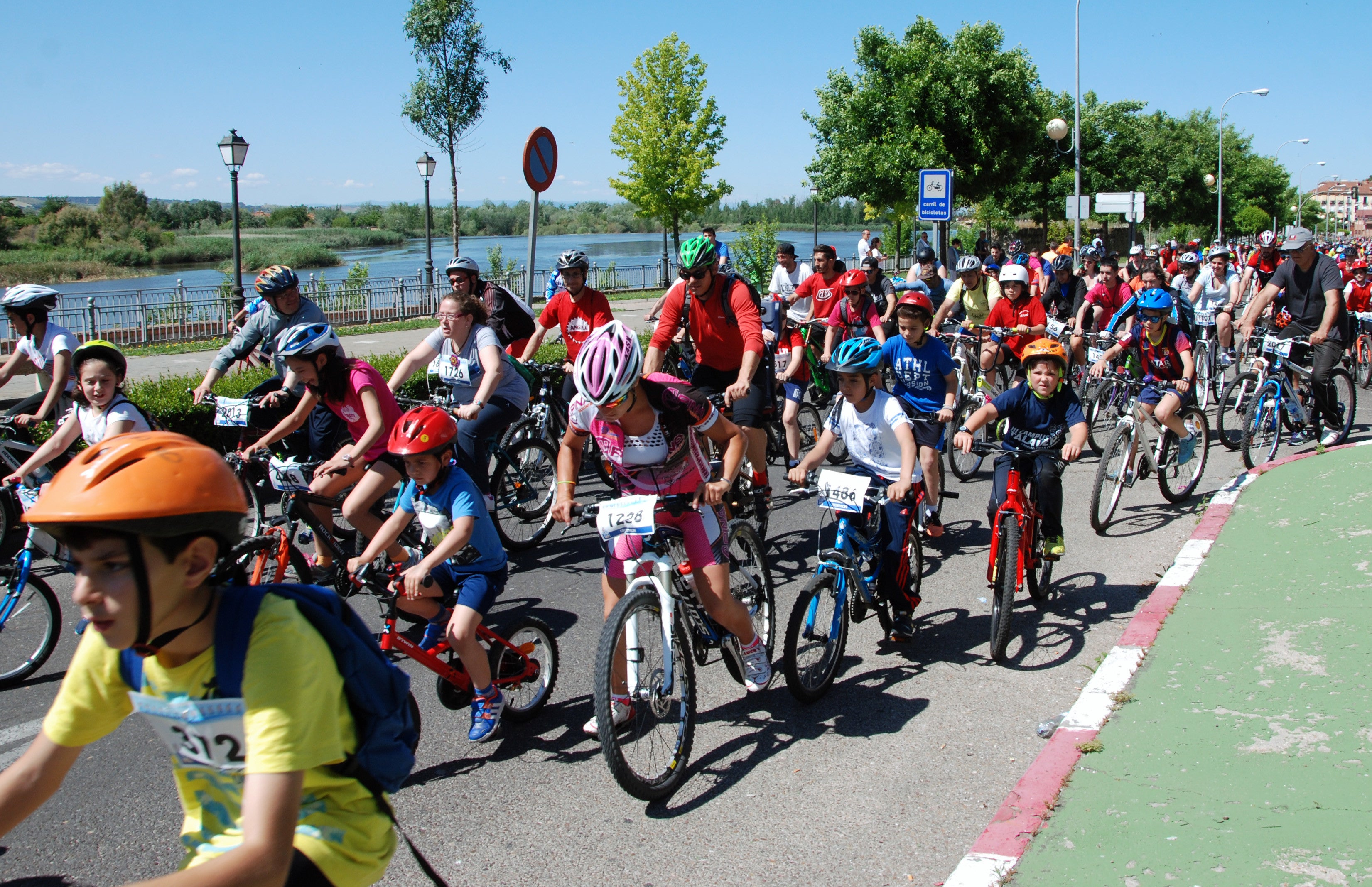 Gran respuesta en el Día de la Bicicleta