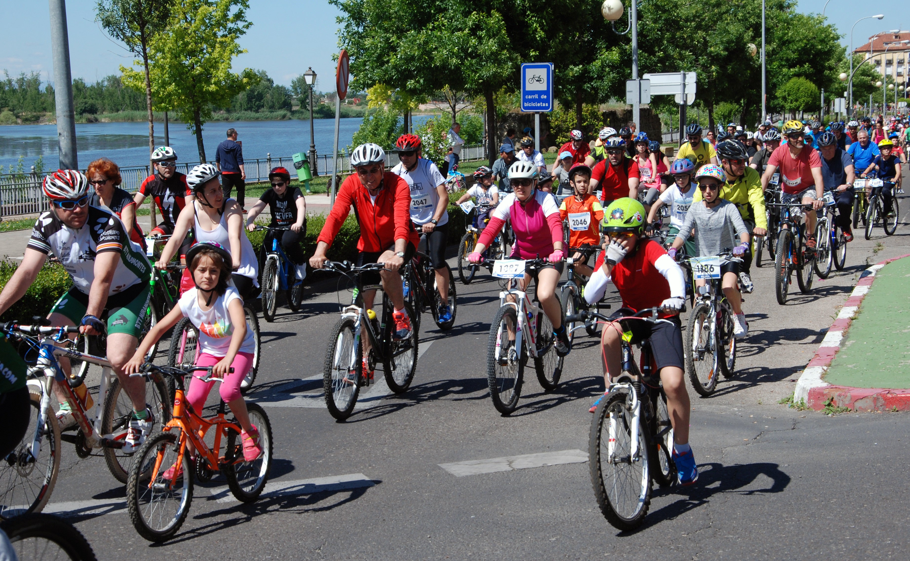 Gran respuesta en el Día de la Bicicleta