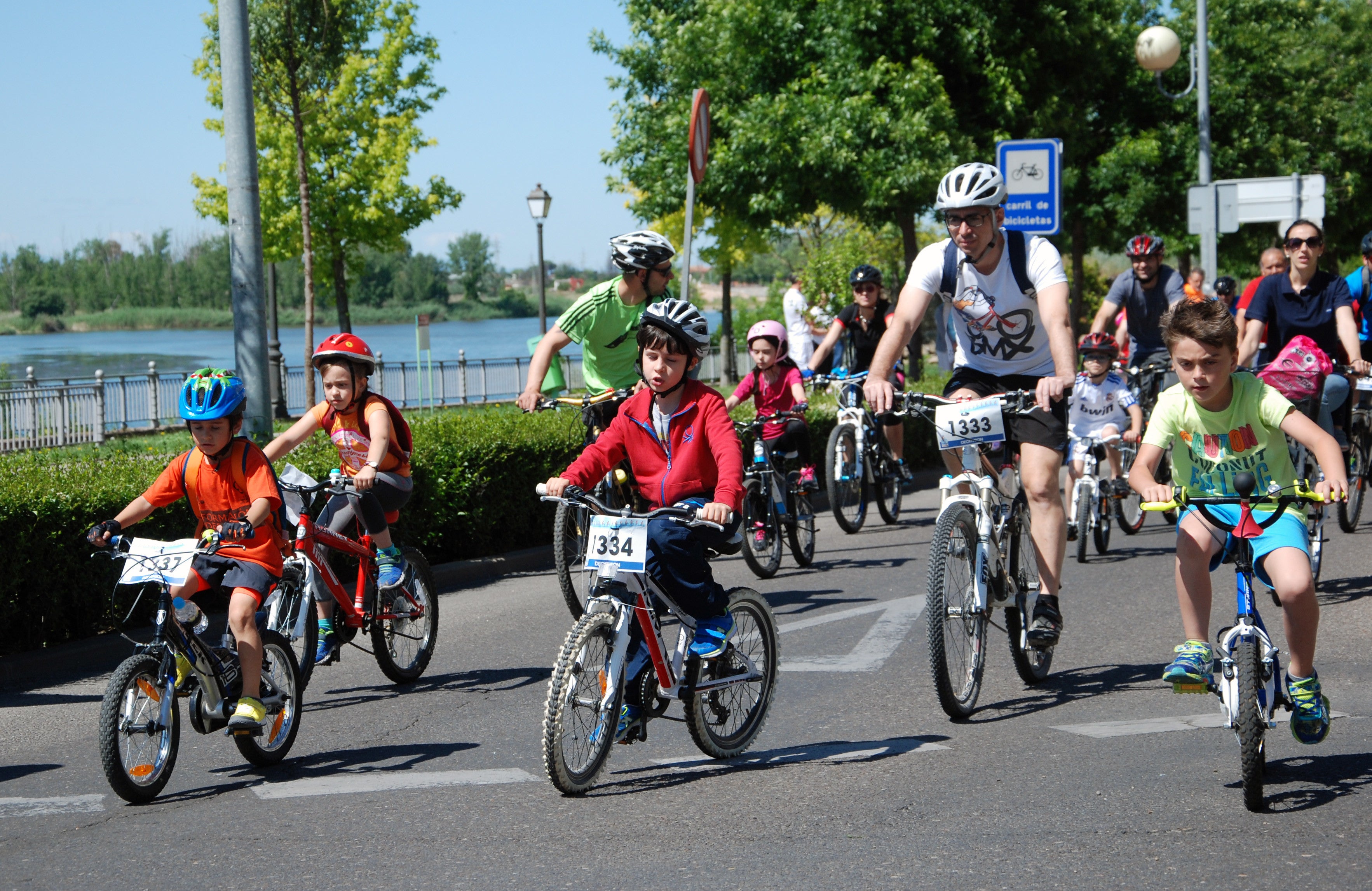 Gran respuesta en el Día de la Bicicleta