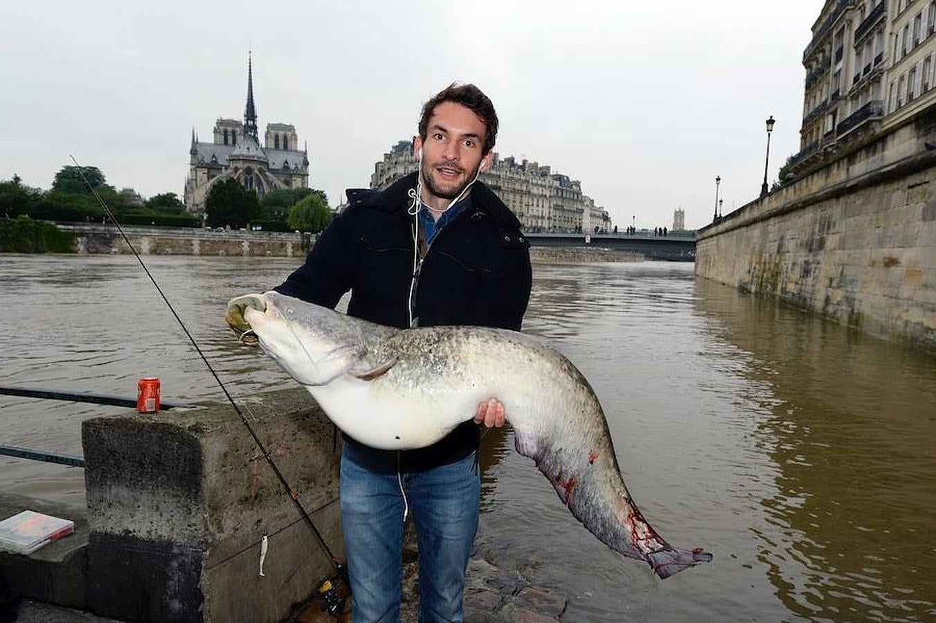 En imágenes: la crecida del Sena alcanza los 5,58 metros a su paso por París, que se encuentra inundada