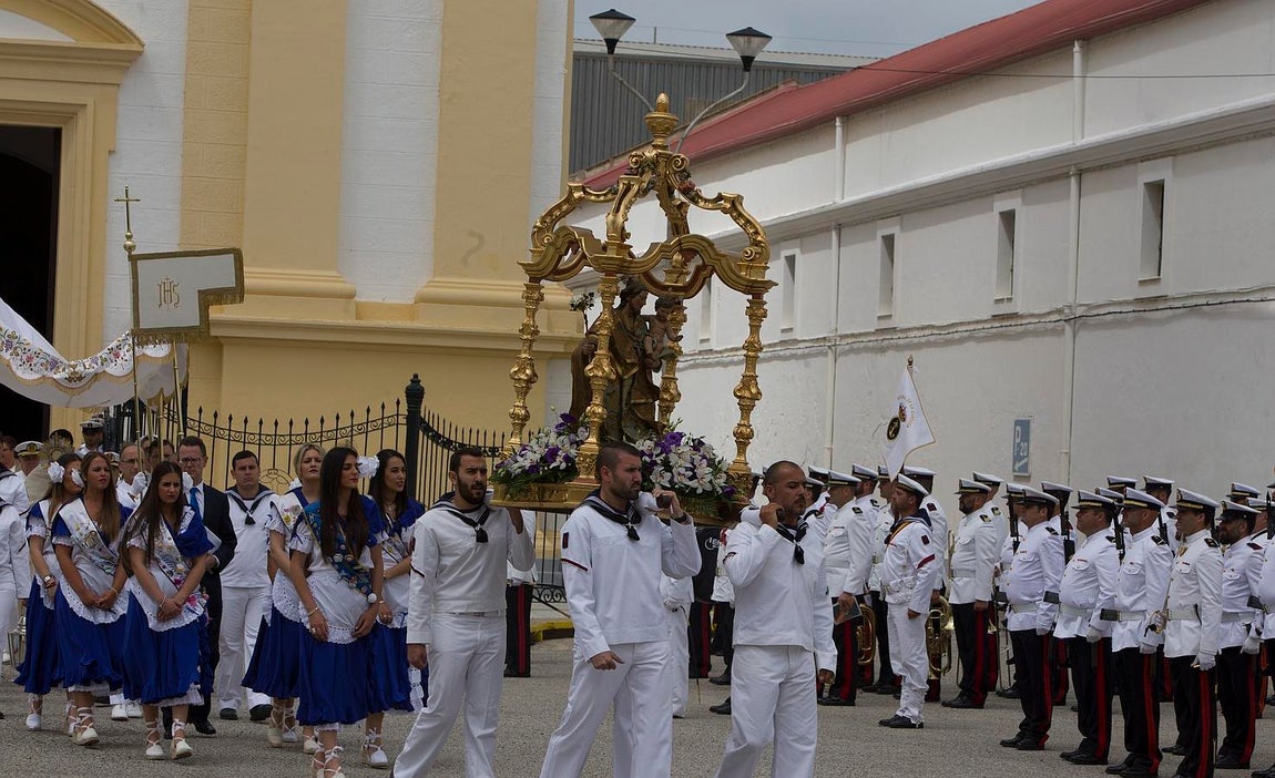 Fotos: Así ha sido la ceremonia de la Bendición del Mar en La Carraca